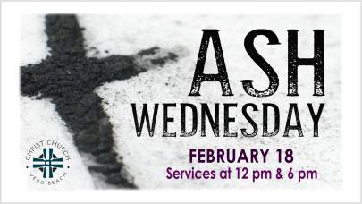 11-Ash Wednesday 2026 services