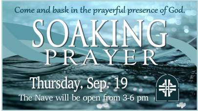 Soaking Prayer on Sep 19