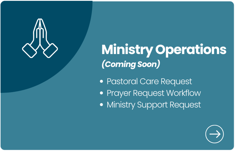 Ministry Operations