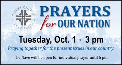 October Prayers For Our Nation