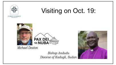 Bp. Andudu Visit - October 19