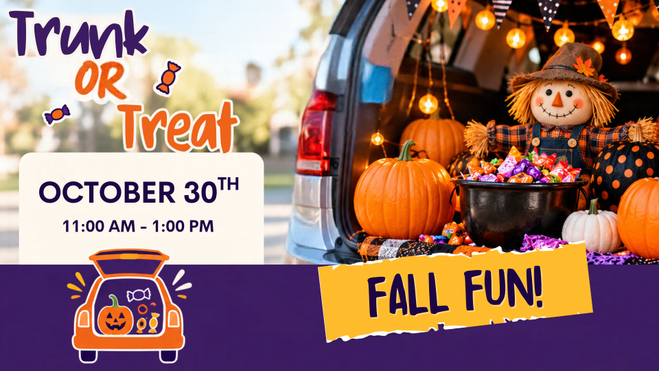 Trunk or Treat Fall Fun
